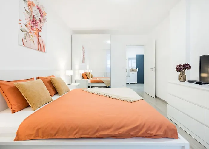 Stylish Living With Private Terrace Apartmán Budapešť