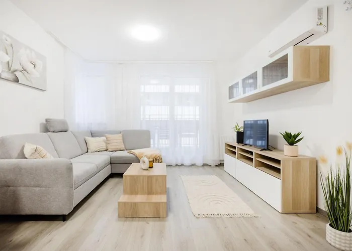 Stylish Living With Private Terrace Apartmán Budapešť